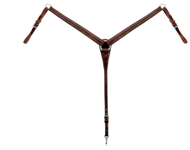 Weaver Stockman Tapered Breast Collar with Spots