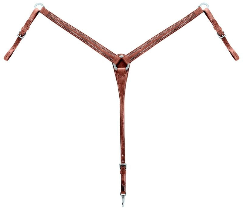 Weaver Stockman Tapered Breast Collar with Spots