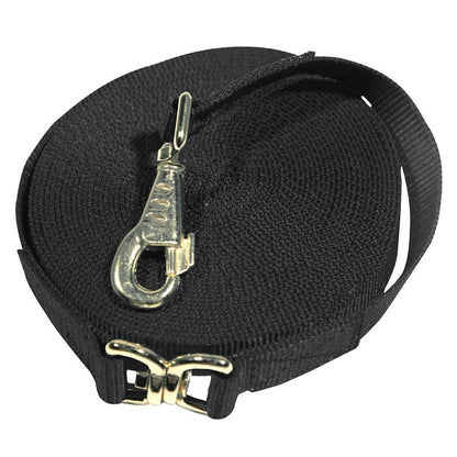Kensington Flat Nylon Swivel Lunge Line