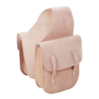 Tough1 Roughout Leather Saddlebag