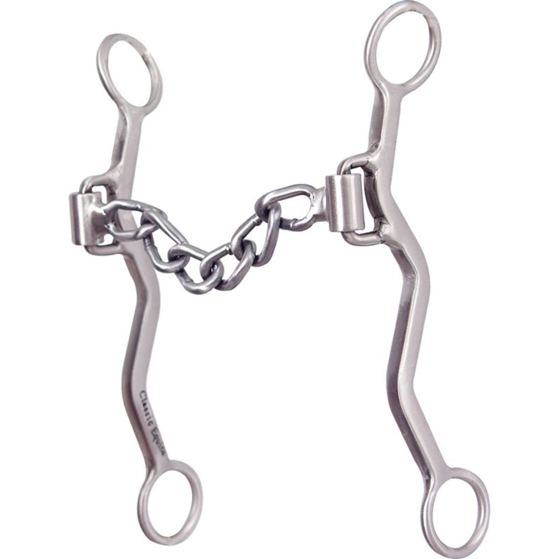 Rickey Green Chain Cavalry Cheek Bit