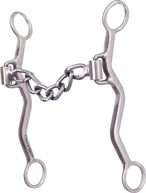 Rickey Green Chain Cavalry Cheek Bit