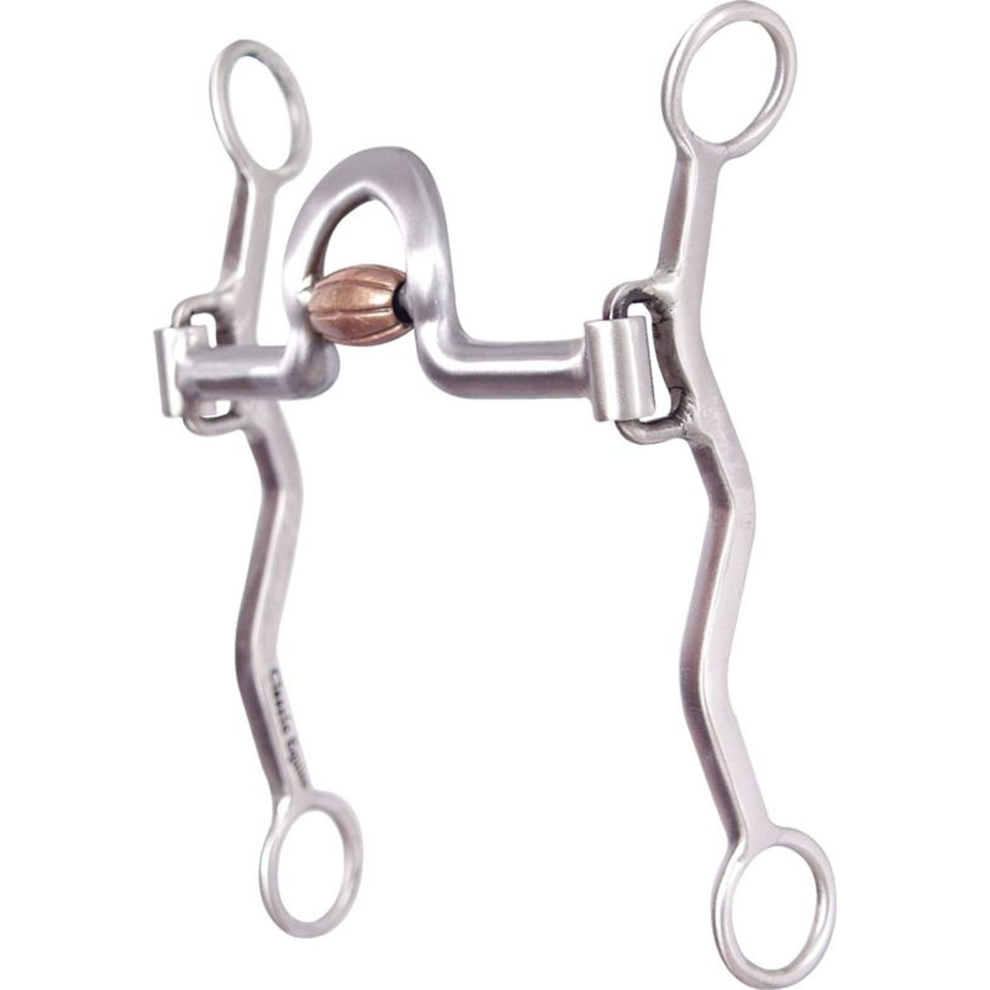 Rickey Green Roller Spoon Cavalry Cheek Bit