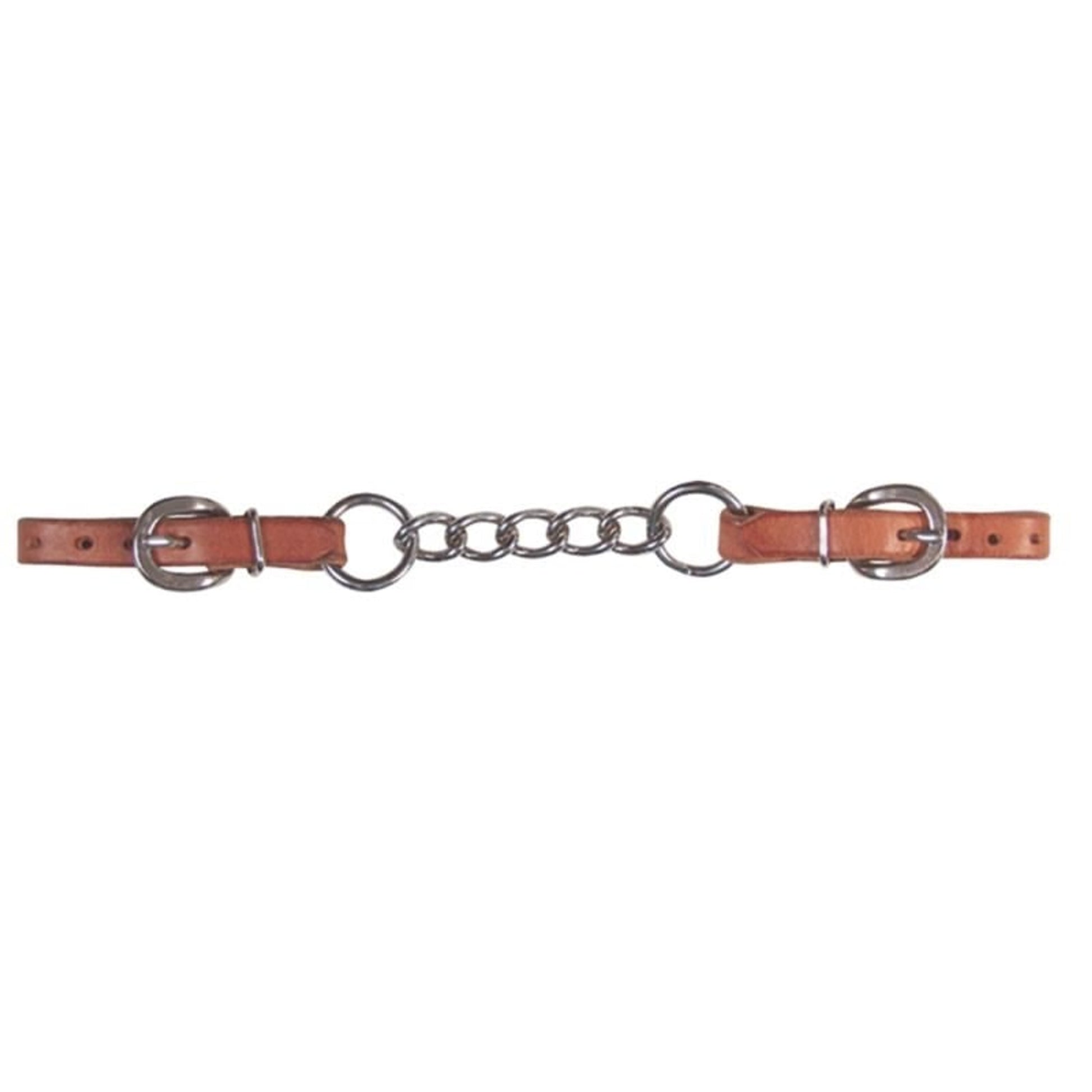 Martin 3-Link Harness Leather Curb Strap