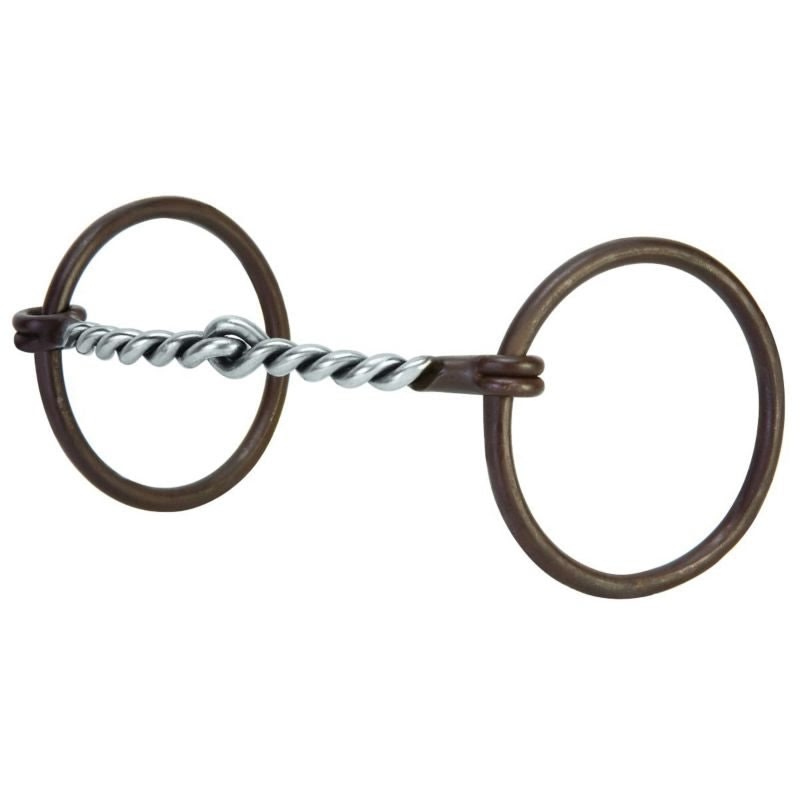 Weaver AT Twisted Wire Loose Ring Snaffle Bit