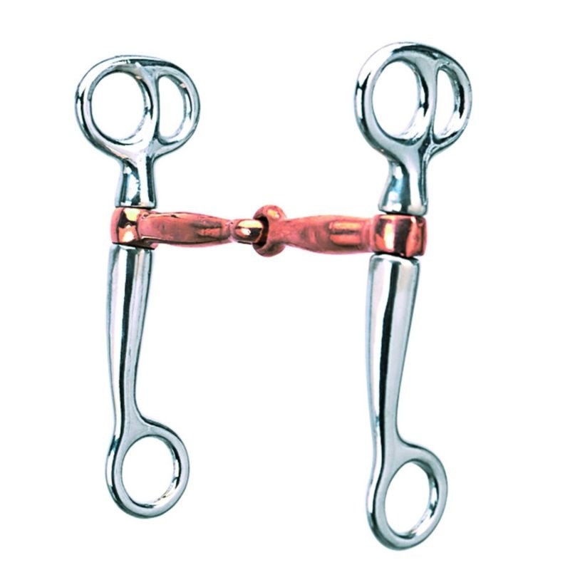 Weaver SS Copper Mouth Tom Thumb Snaffle Bit