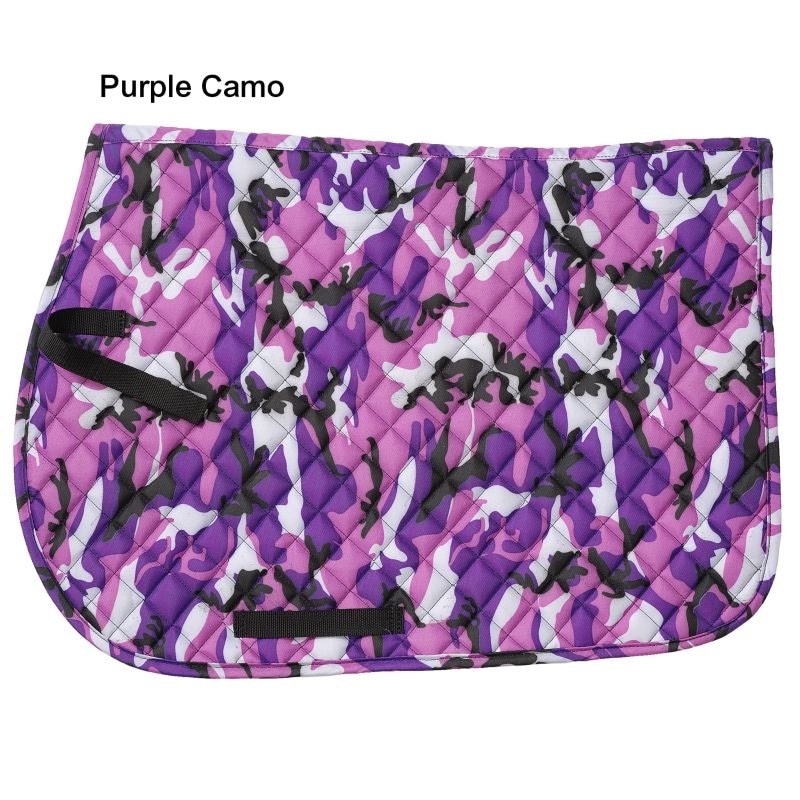 EquiRoyal Square Cotton Camo Eng Pad