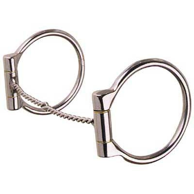 Reinsman Tiny Twist Snaffle D-Ring Bit