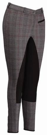 TuffRider Plaid Full Seat Breeches