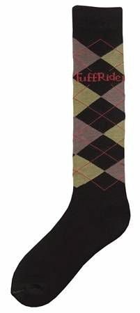 TuffRider Argyle Winter Socks