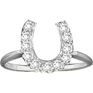 Kelly Herd Large Horseshoe Ring