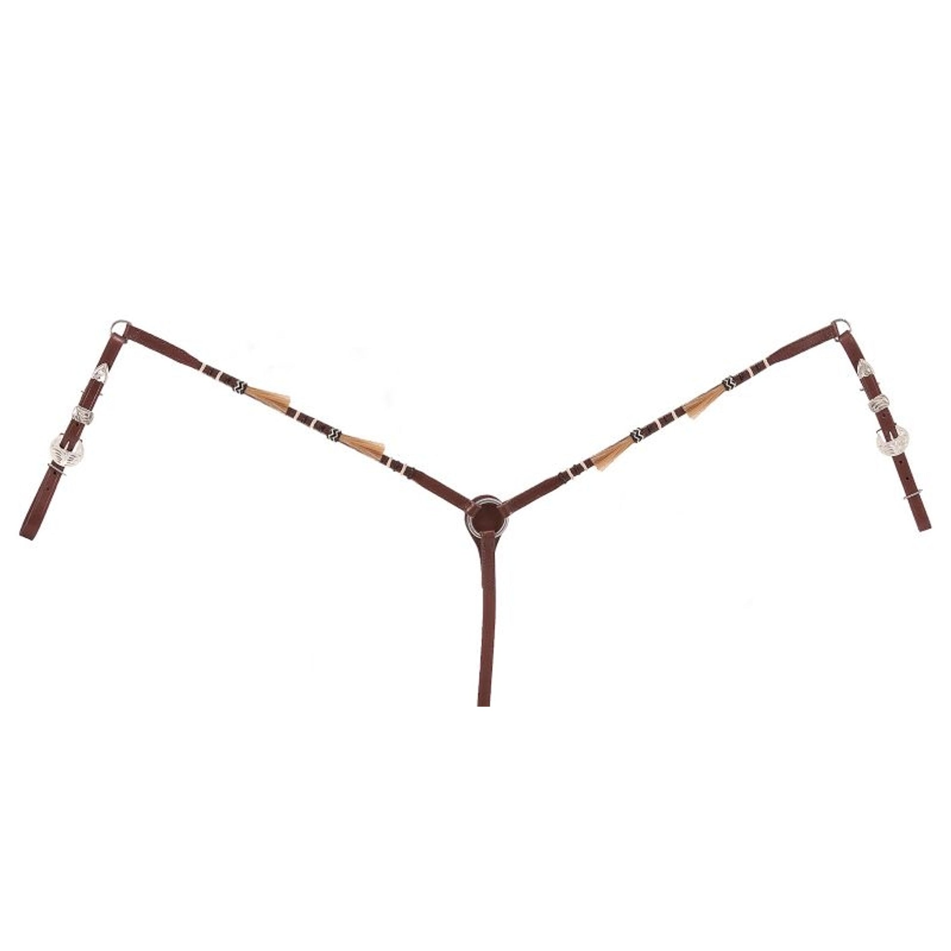 Royal King Rolled Braided Tassel Breast Collar