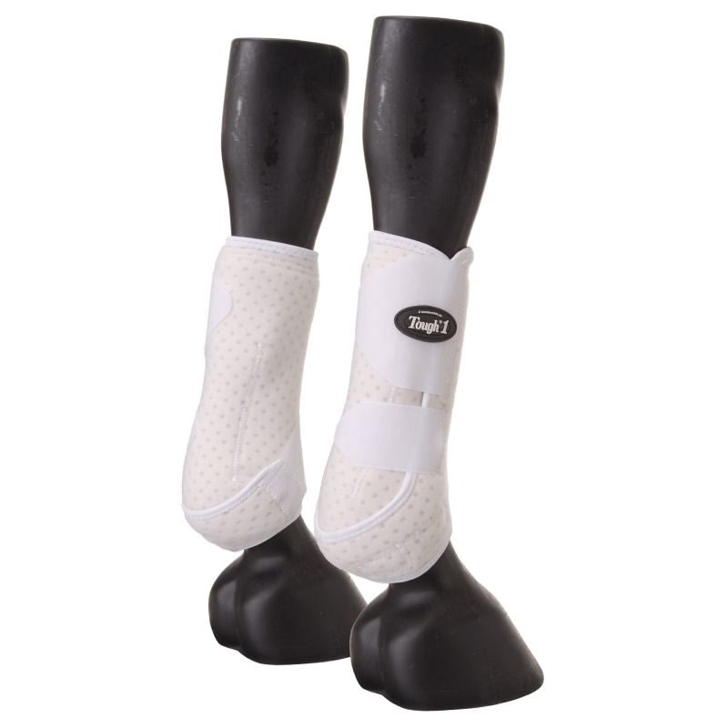 Tough1 Vented Sport Boots Front Medium Pink Zebra