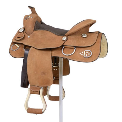 King Series Roughout Trainer Saddle