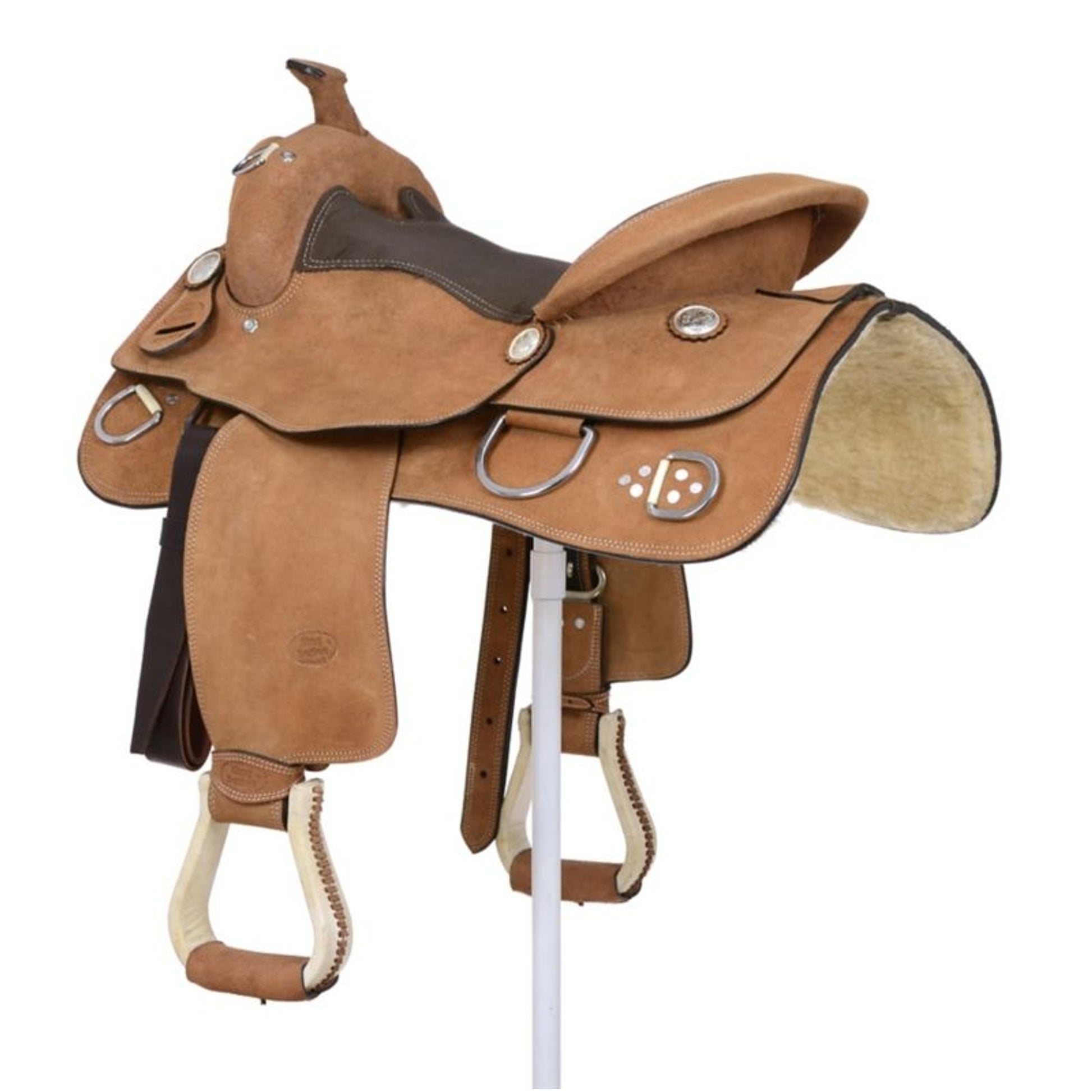King Series Roughout Trainer Saddle