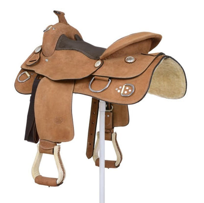 King Series Roughout Trainer Saddle