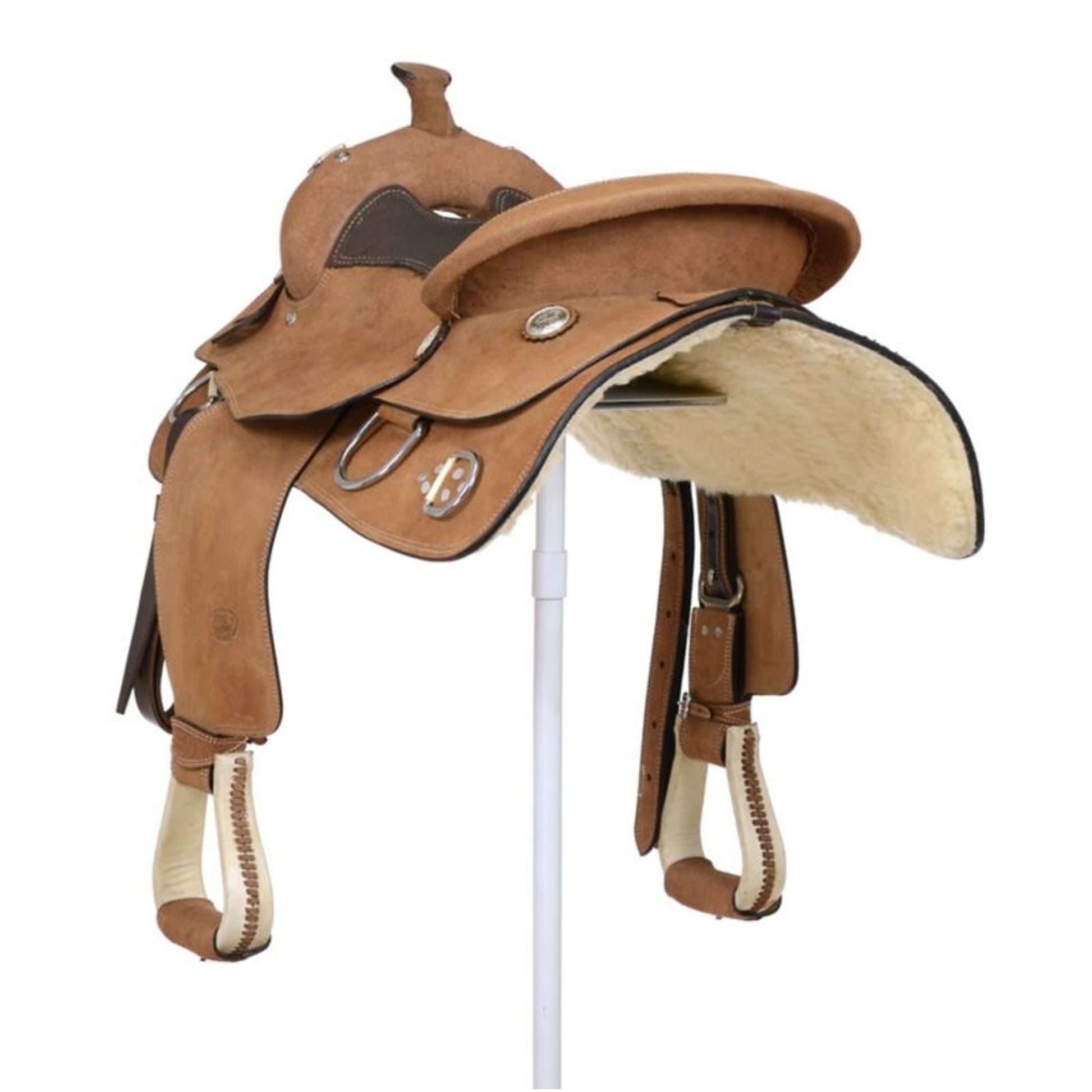 King Series Roughout Trainer Saddle