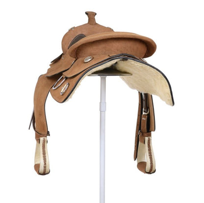 King Series Roughout Trainer Saddle