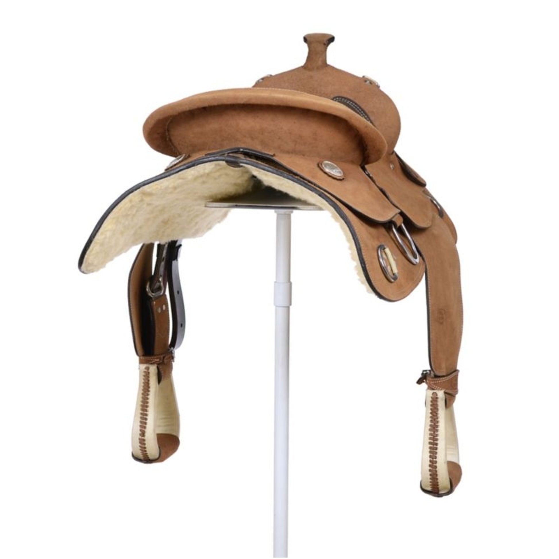 King Series Roughout Trainer Saddle