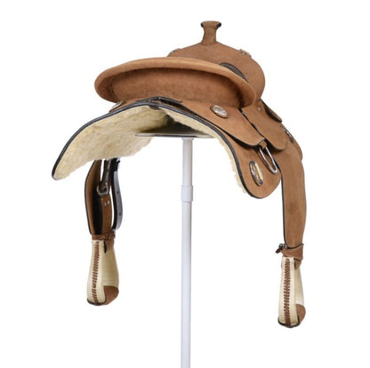 King Series Roughout Trainer Saddle