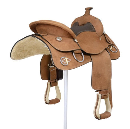 King Series Roughout Trainer Saddle