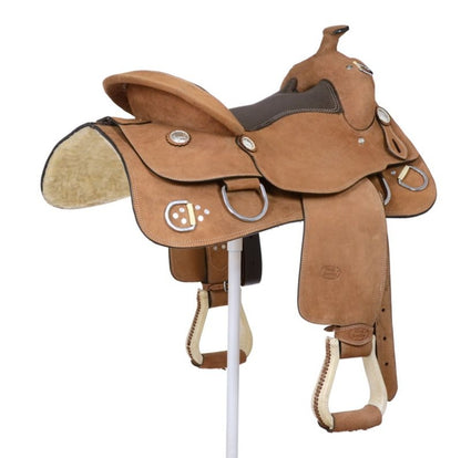 King Series Roughout Trainer Saddle