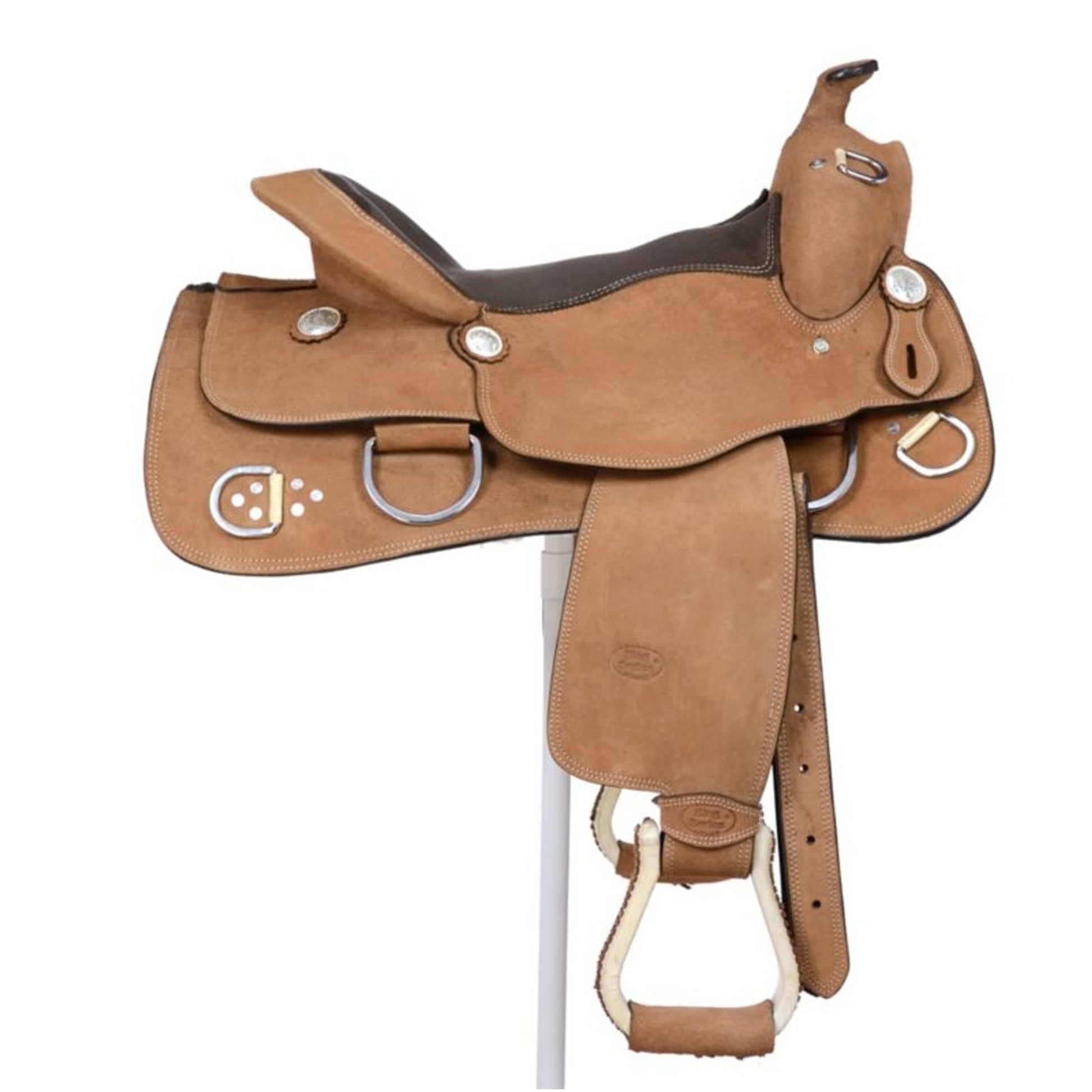 King Series Roughout Trainer Saddle