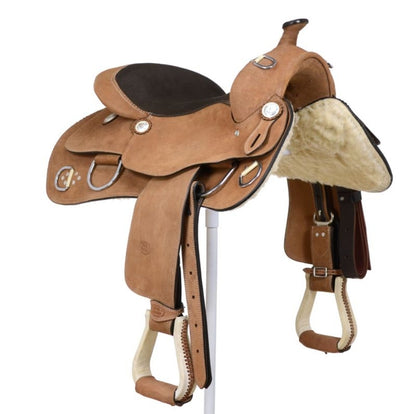 King Series Roughout Trainer Saddle