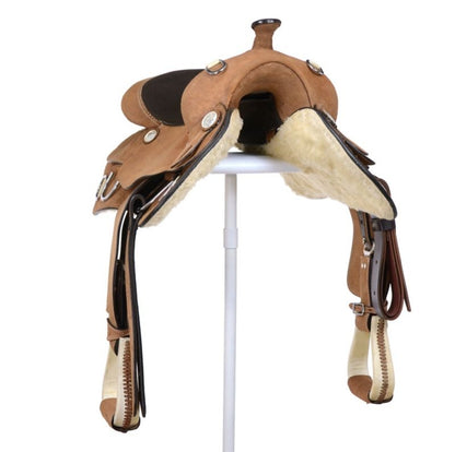 King Series Roughout Trainer Saddle