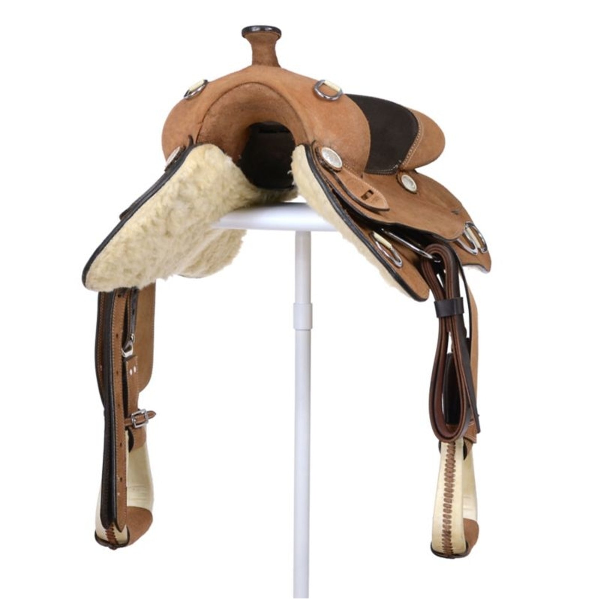 King Series Roughout Trainer Saddle