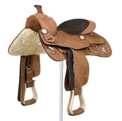 King Series Roughout Trainer Saddle