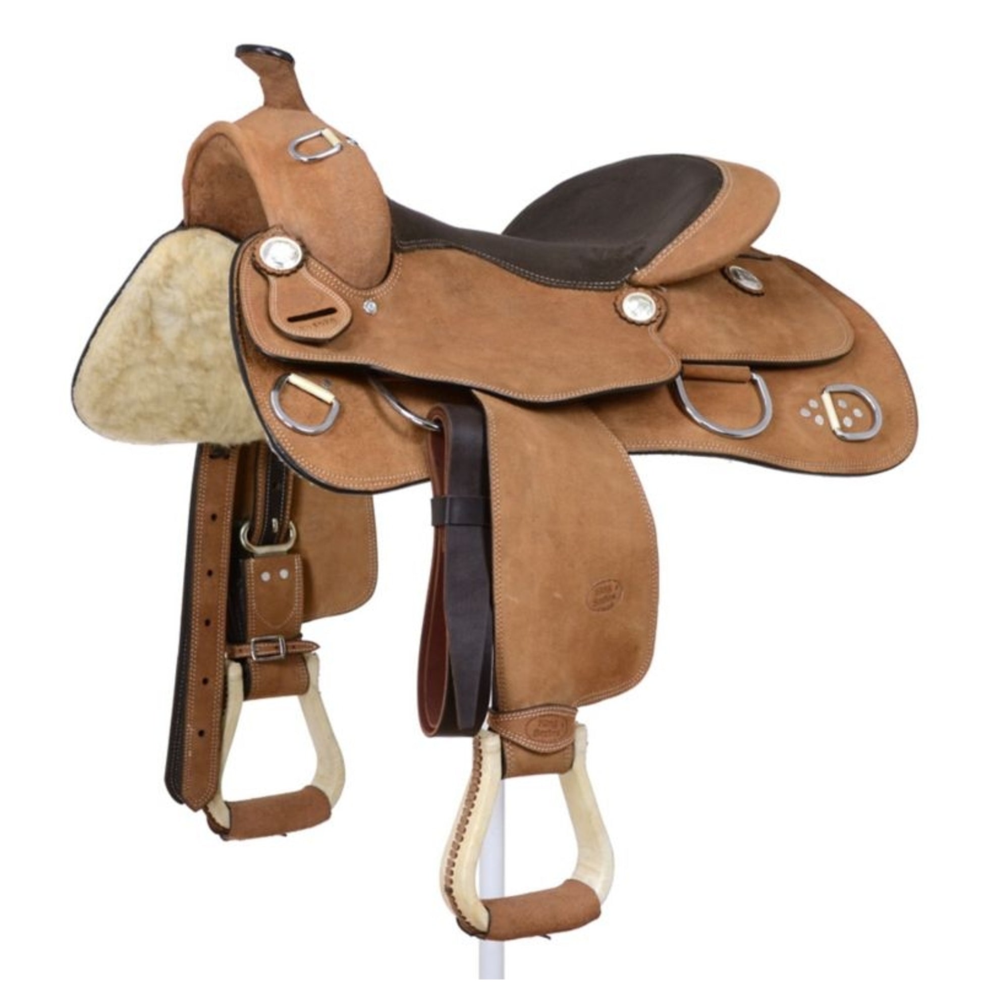 King Series Roughout Trainer Saddle