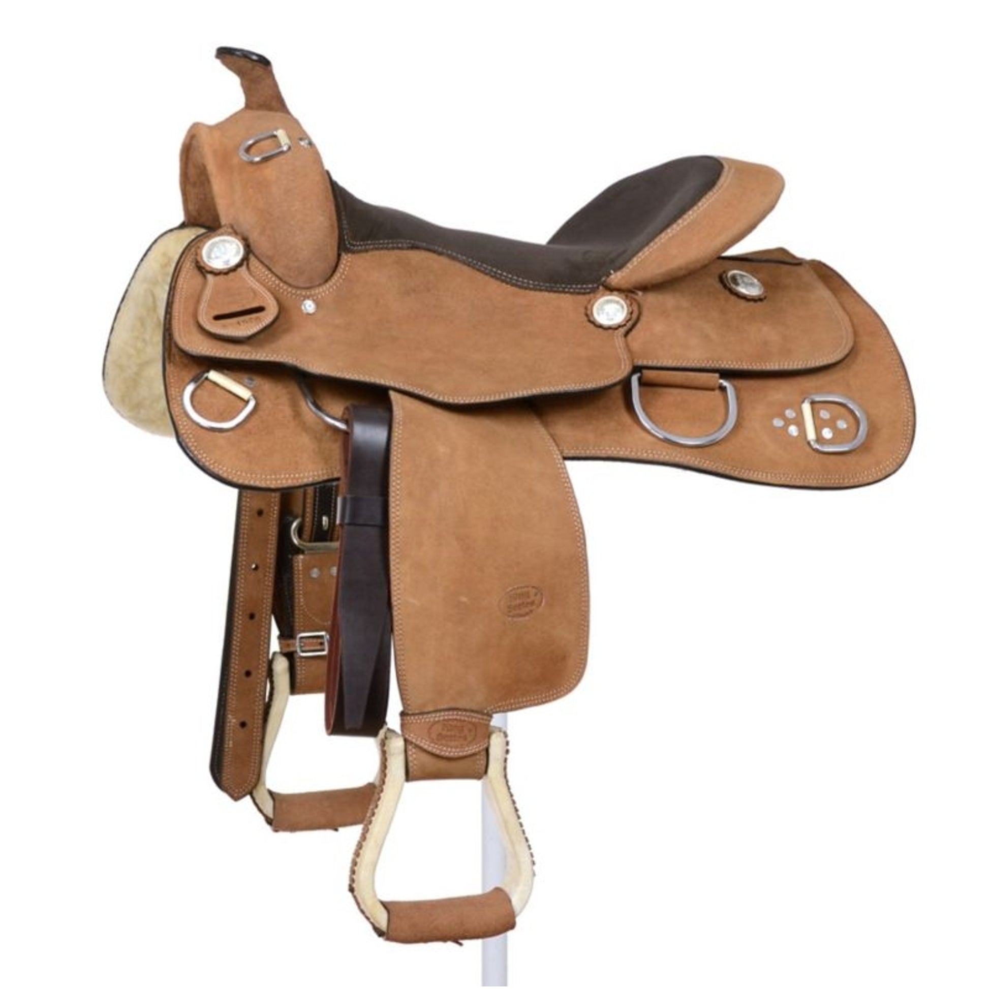 King Series Roughout Trainer Saddle