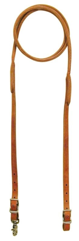 Reinsman Harness Leather Rounded Roping Rein