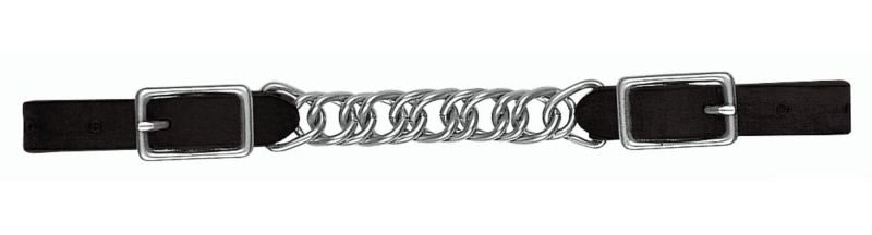 Weaver Brahma Synthetic Flat Link Curb Strap