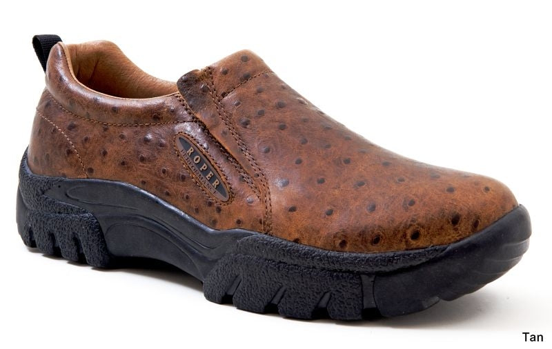 Roper Mens Ostrich Performance Slip On