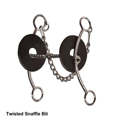 Brittany Pozzi Snaffle Long Lifter Bit