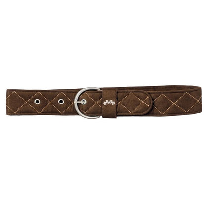 Equine Couture Quilted Suede Belt