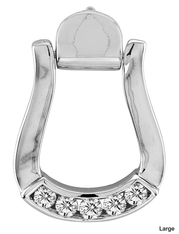 Kelly Herd Oxbow Stirrup Pendant