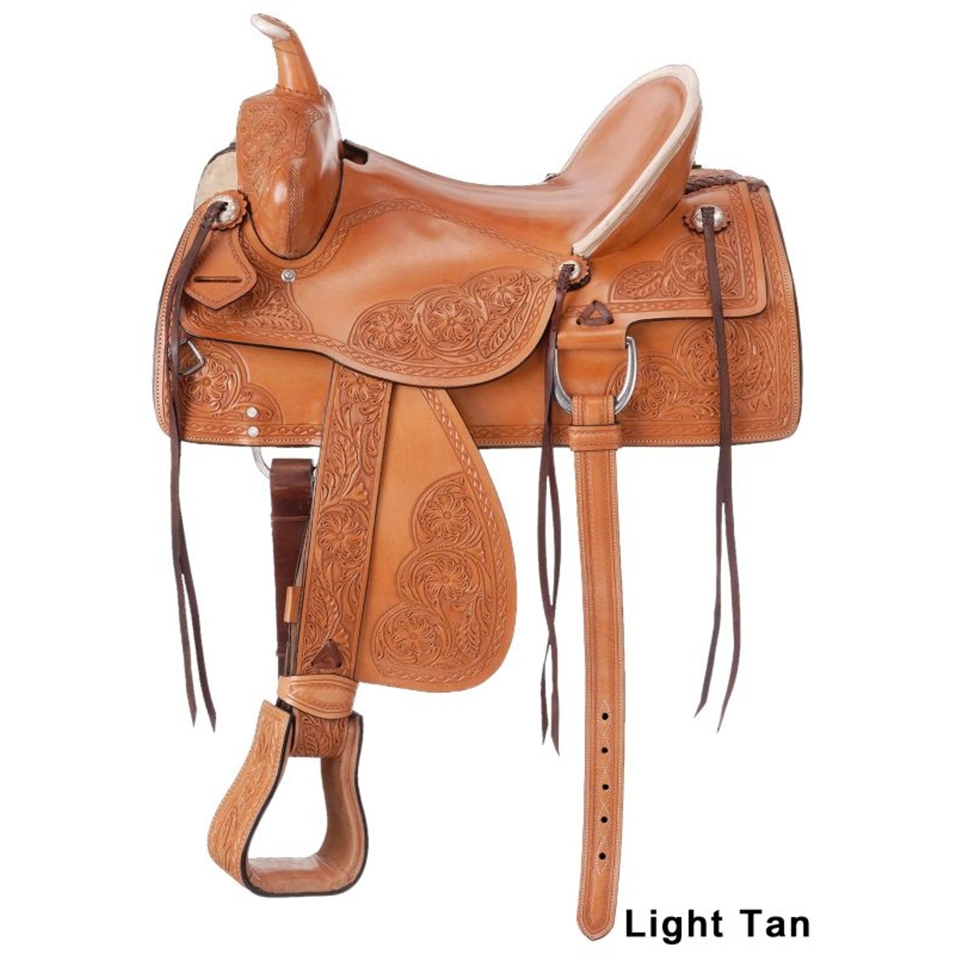 King Series Jacksonville Hard Seat Trail Saddle