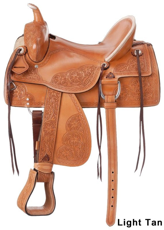 King Series Jacksonville Hard Seat Trail Saddle
