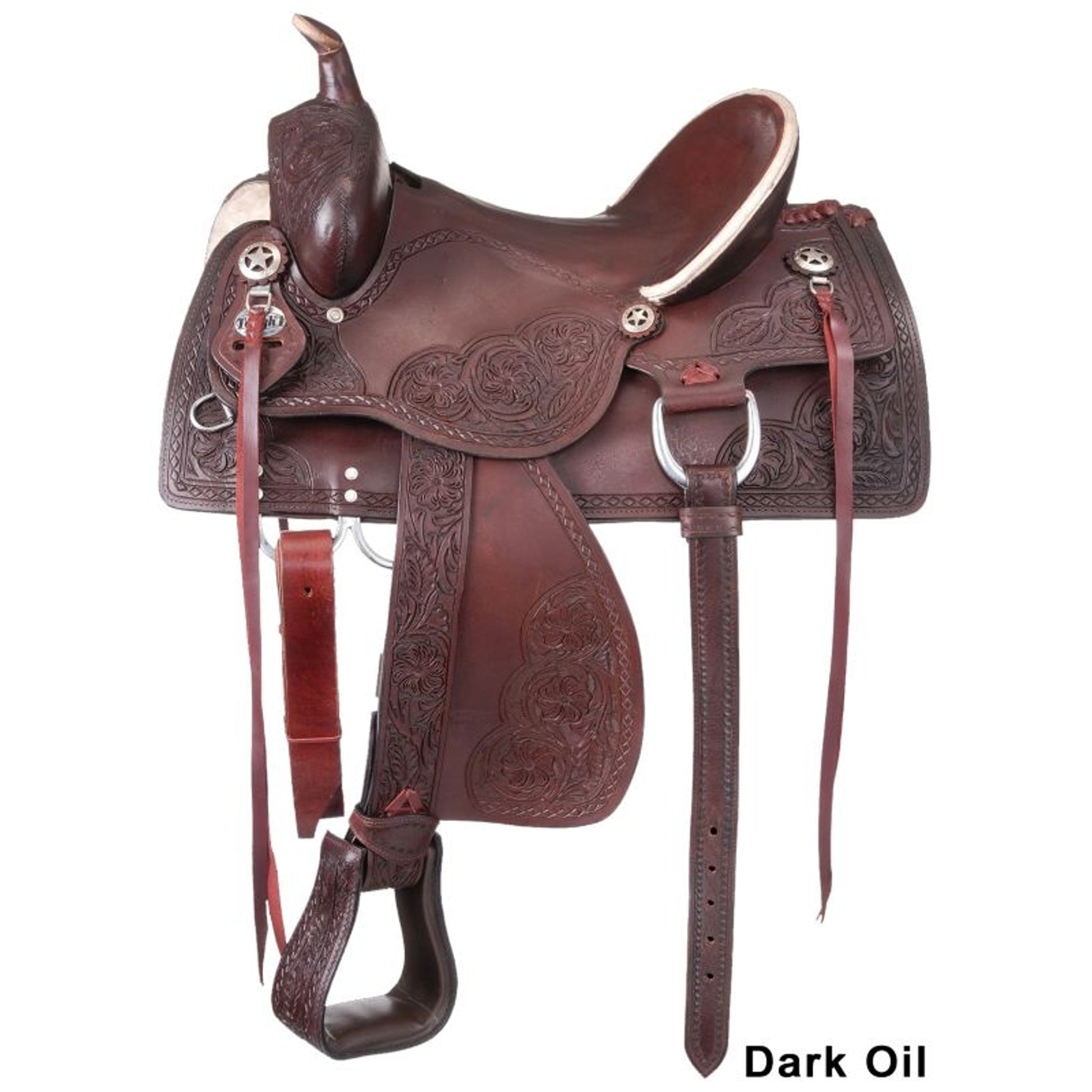King Series Jacksonville Hard Seat Trail Saddle