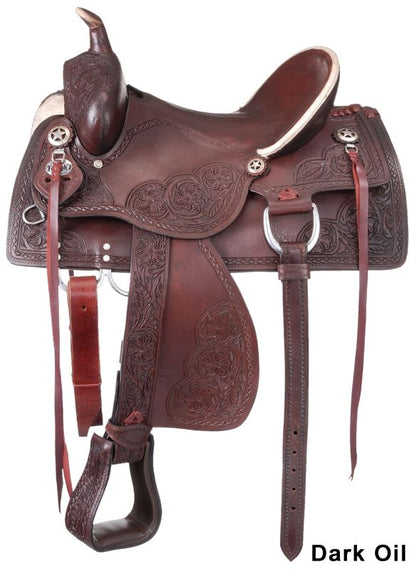 King Series Jacksonville Hard Seat Trail Saddle