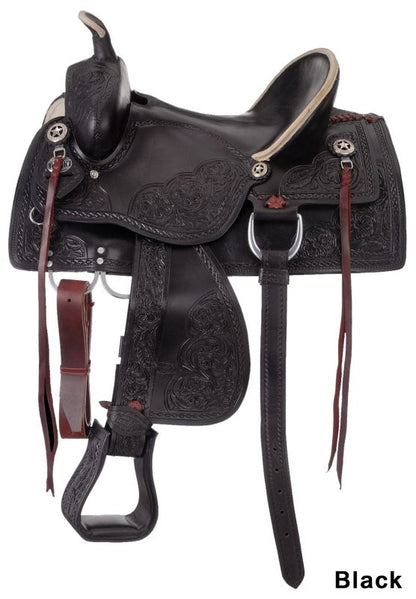 King Series Jacksonville Hard Seat Trail Saddle