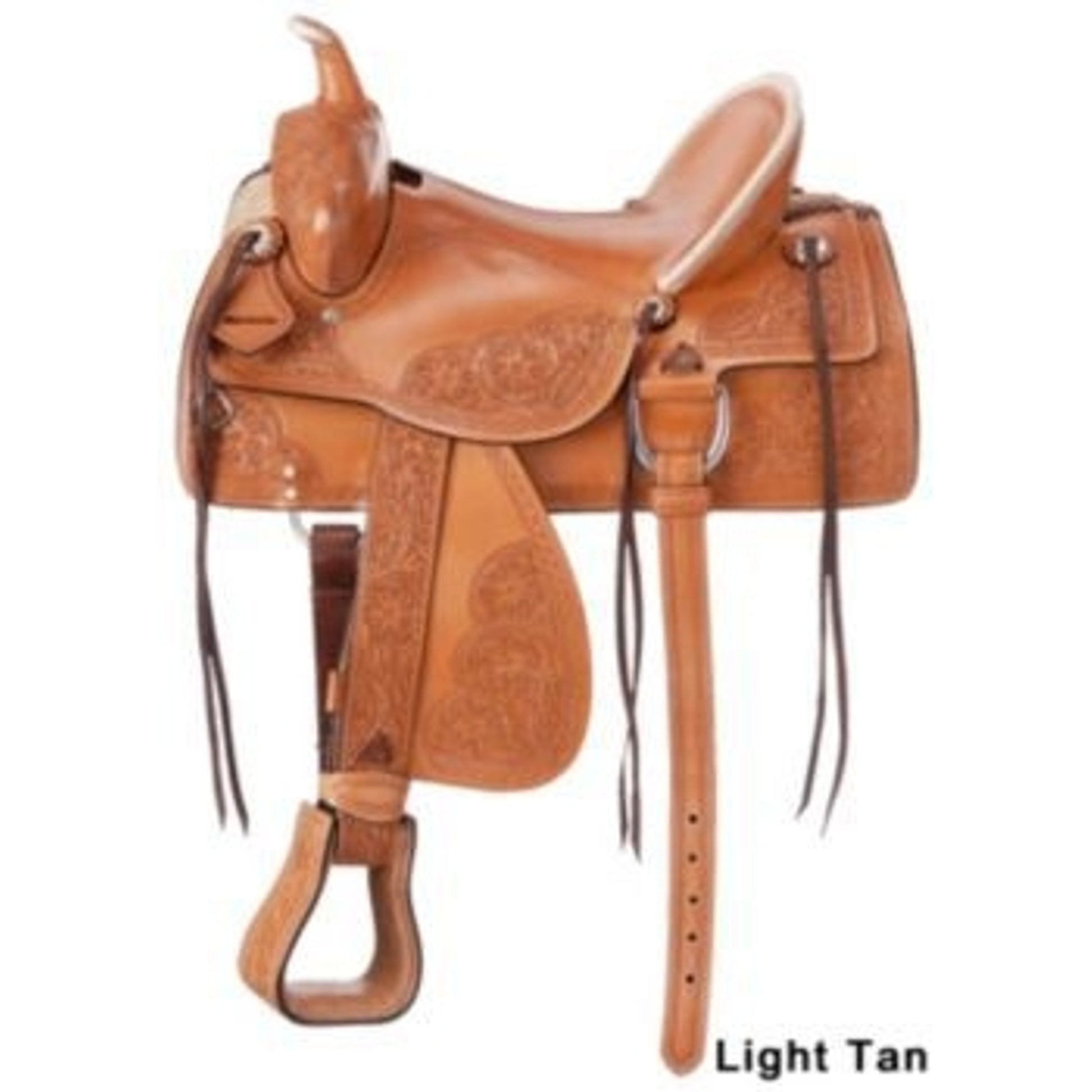 King Series Jacksonville Hard Seat Trail Saddle