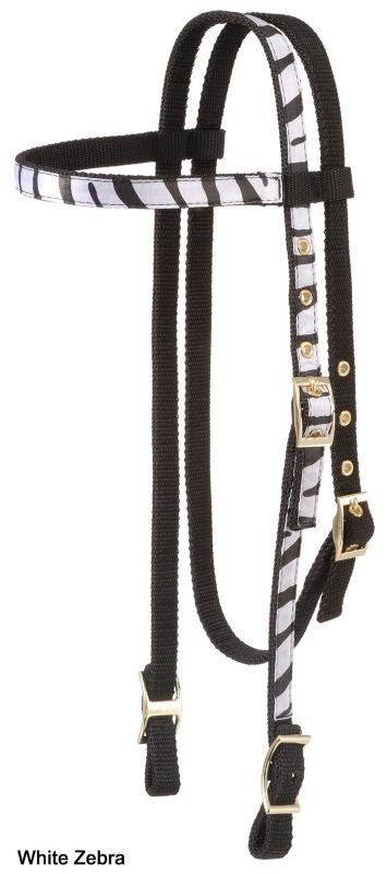 Tough1 Wild Nylon Browband Headstall