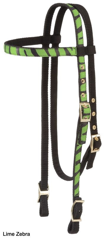Tough1 Wild Nylon Browband Headstall