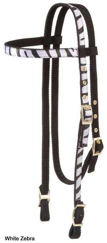 Tough1 Wild Nylon Browband Headstall