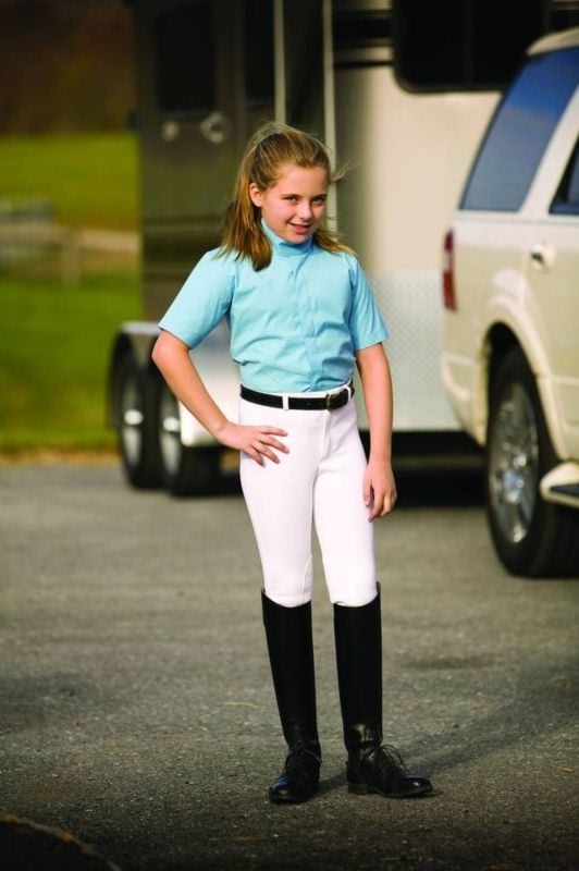TuffRider Childs Elegance S/S Show Shirt