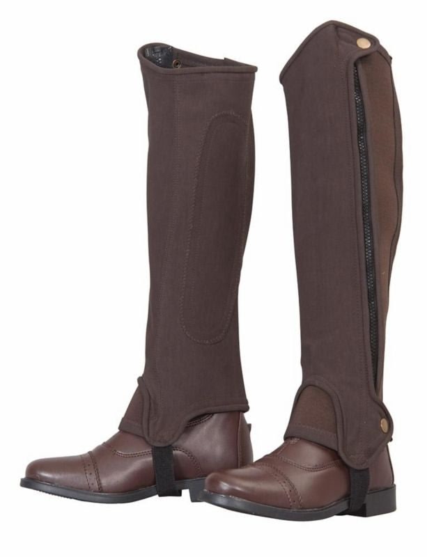 TuffRider Child Grippy Nubuck Half Chap